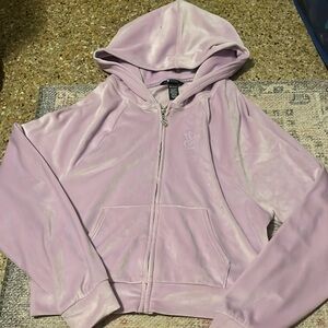 Velvet Full Zip Hoodie